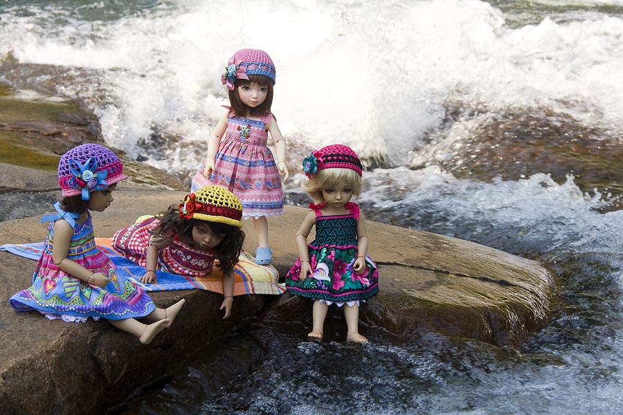 Girls at the Rapids